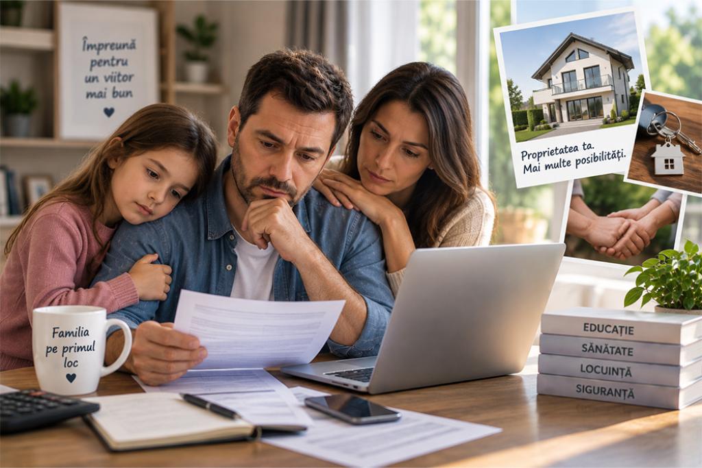 Ai nevoie de bani pentru o problemă de familie care nu poate fi amânată? Ce opțiuni ai dacă deții un imobil